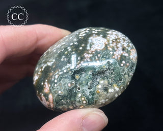 Ocean Jasper Chunky Palm Stone #22