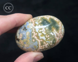 Ocean Jasper Chunky Palm Stone #8