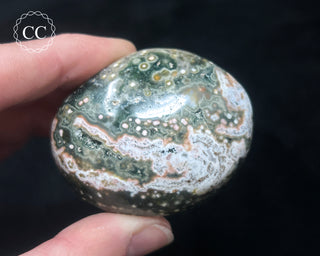 Ocean Jasper Chunky Palm Stone #22