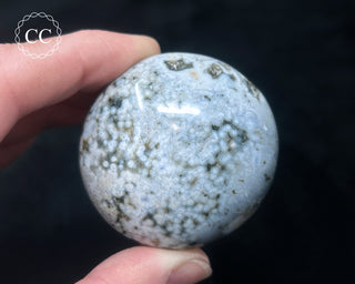 Ocean Jasper Chunky Palm Stone #13