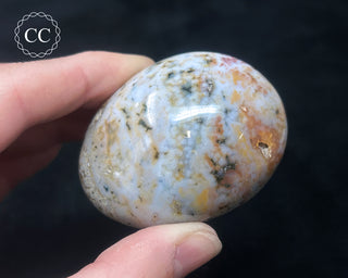 Ocean Jasper Chunky Palm Stone #14
