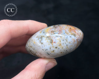 Ocean Jasper Chunky Palm Stone #14