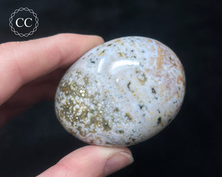 Ocean Jasper Chunky Palm Stone #14