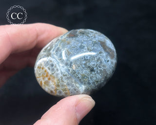 Ocean Jasper Chunky Palm Stone #15