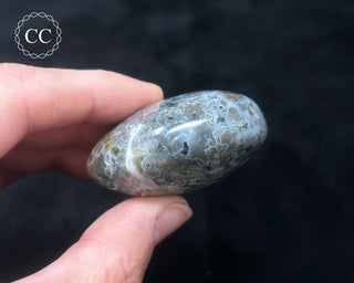 Ocean Jasper Chunky Palm Stone #15