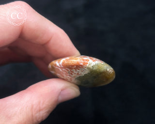 Ocean Jasper Chunky Palm Stone #7