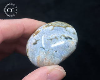 Ocean Jasper Chunky Palm Stone #18