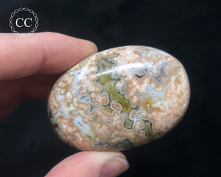 Ocean Jasper Chunky Palm Stone #8