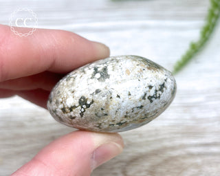 Ocean Jasper Chunky Palm Stone #2