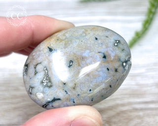 Ocean Jasper Chunky Palm Stone #1