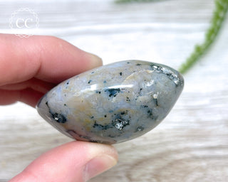Ocean Jasper Chunky Palm Stone #1