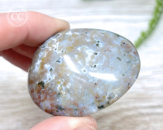 Ocean Jasper Chunky Palm Stone #4