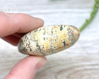 Ocean Jasper Chunky Palm Stone #6