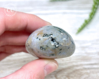 Ocean Jasper Chunky Palm Stone #1