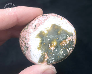 Ocean Jasper Chunky Palm Stone #19