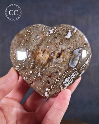Ocean Jasper Heart #5