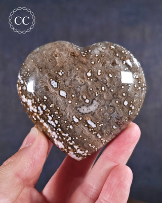 Ocean Jasper Heart #6