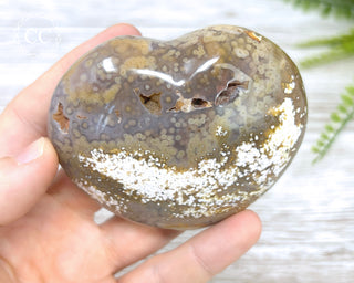 Ocean Jasper Heart #2