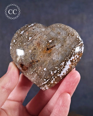 Ocean Jasper Heart #6