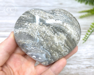 Ocean Jasper Heart #4