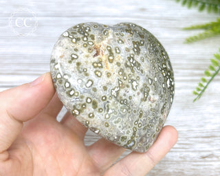 Ocean Jasper Heart #8