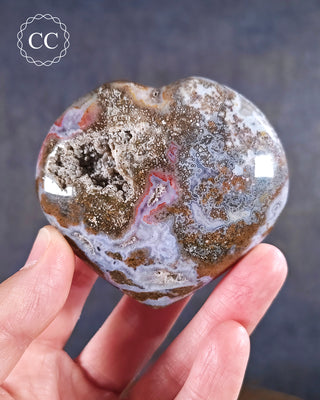 Sea Jasper Heart #11