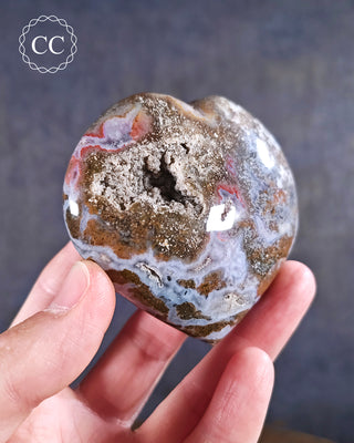 Sea Jasper Heart #11