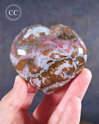 Sea Jasper Heart #11