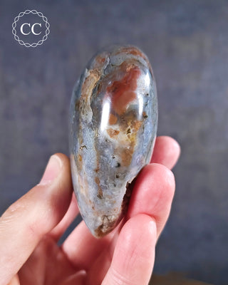 Ocean Jasper Heart #1