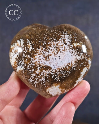 Ocean Jasper Heart #2