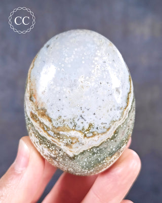Ocean Jasper Chunky Palm Stone #7
