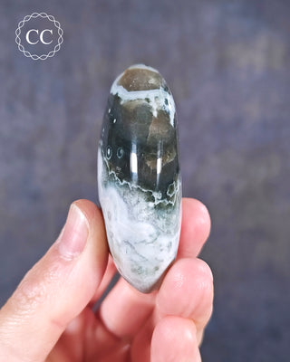 Ocean Jasper Chunky Palm Stone #3
