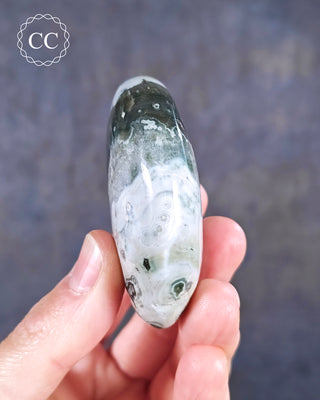 Ocean Jasper Chunky Palm Stone #3