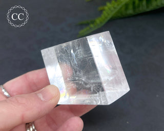 Optical Calcite Polished Rhomb #4