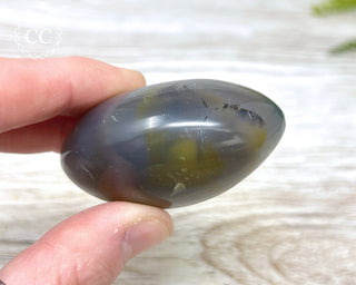 Orca Agate Chunky Palm Stone #2