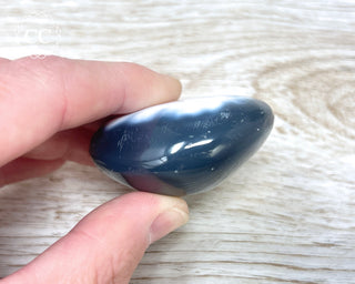 Orca Agate Chunky Palm Stone #2