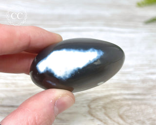 Orca Agate Chunky Palm Stone #2