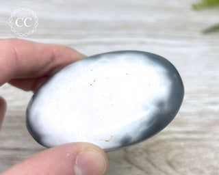 Orca Agate Chunky Palm Stone #1