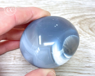 Orca Agate Chunky Palm Stone #6