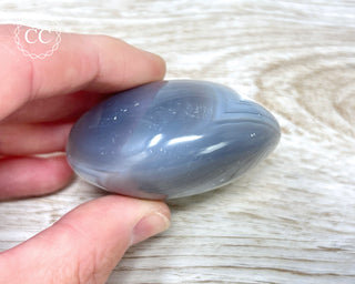 Orca Agate Chunky Palm Stone #6