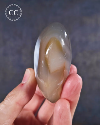 Orca Agate Heart #2