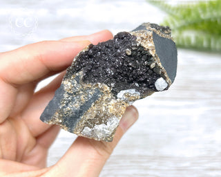 Iridescent Calcite Specimen - Oskaloosa, USA #1