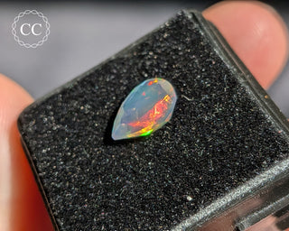 Ethiopian Opal Faceted Gem #1