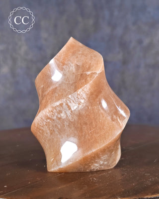 Peach Moonstone Flame #2