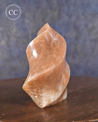 Peach Moonstone Flame #2