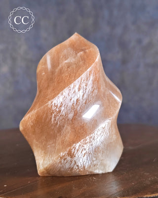 Peach Moonstone Flame #2