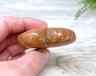 Peach Moonstone Heart #9
