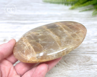 Peach Moonstone Large Flat Stone #1