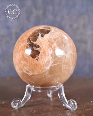 Peach Moonstone Sphere #5