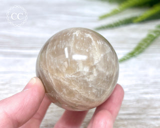 Peach Moonstone Sphere #3